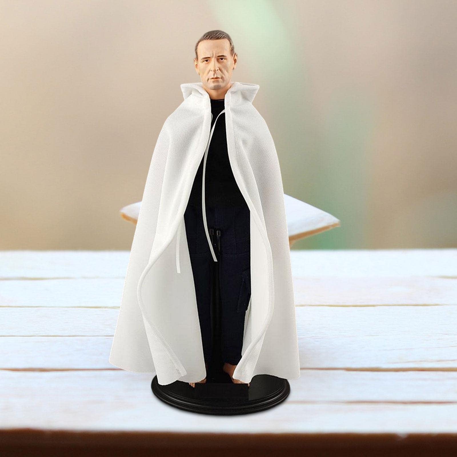 Amazon.co.jp: 1:6 スケール メンズ フード付きマント 全身ケープ