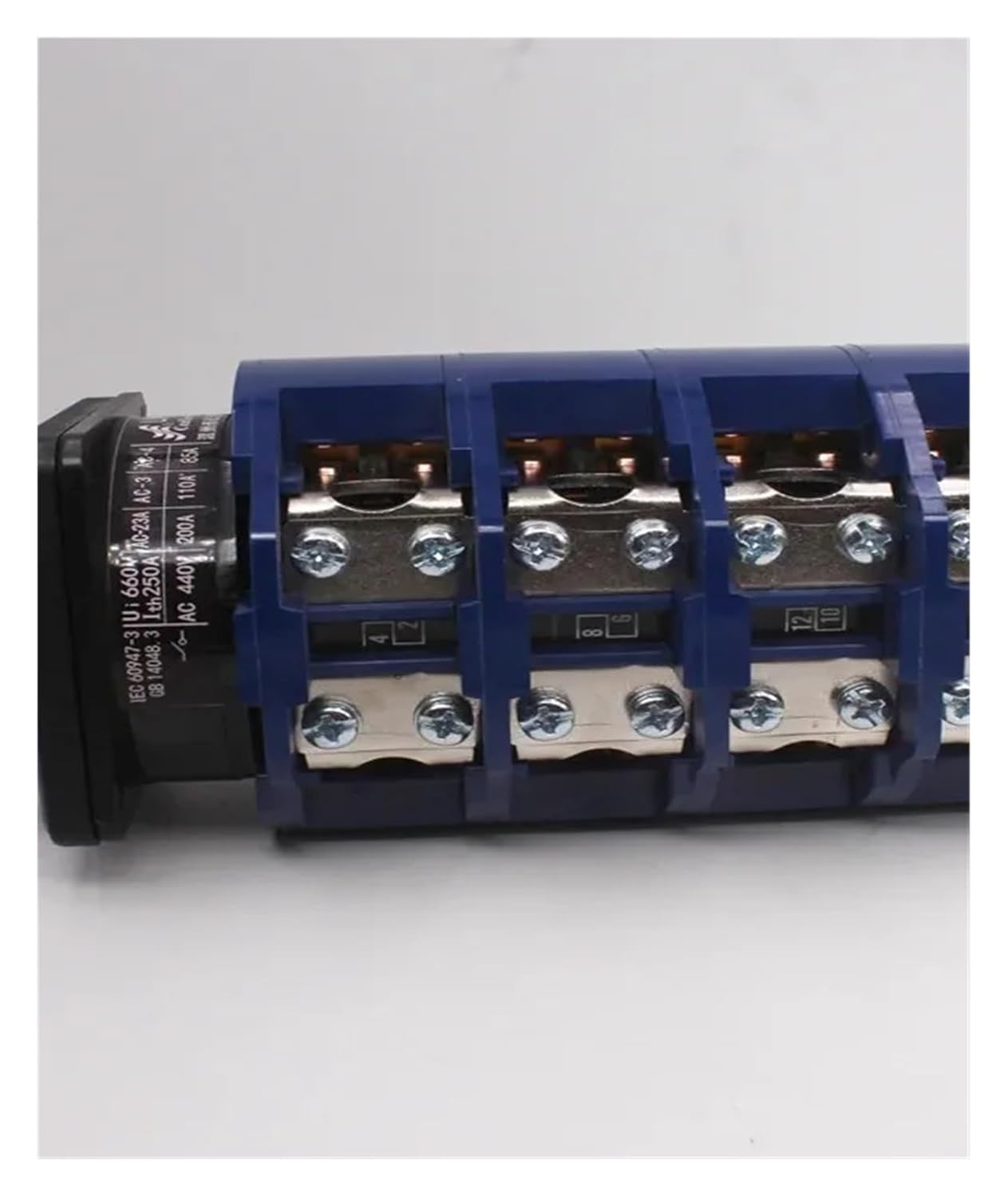 250A Change-Over Cam Switch LW26-250/4 Three Gear Four Wire Double Power Supply Motor Forward and Reverse
