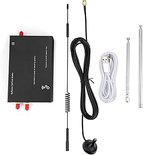 EBTOOLS 1MHz‑6GHz SDR Platform Software Defined Radio Development Board with Metal Shell Amateur Radio USB2.0 SDR Half Duplex