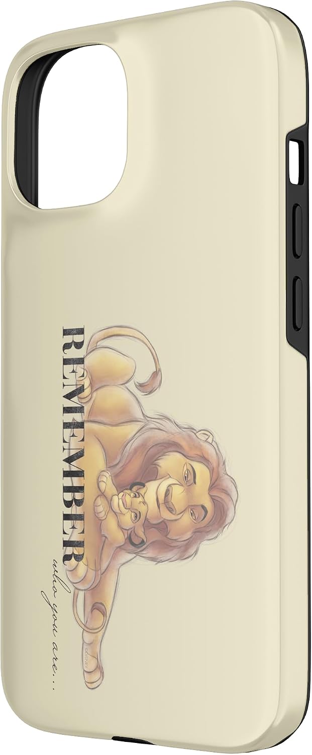Disney 100 Anniversary The Lion King D100 Quote Remember Case for iPhone 15