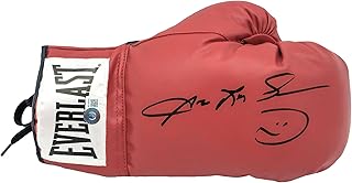 Sugar Ray Leonard Signed Red Right Hand Boxing Glove BAS