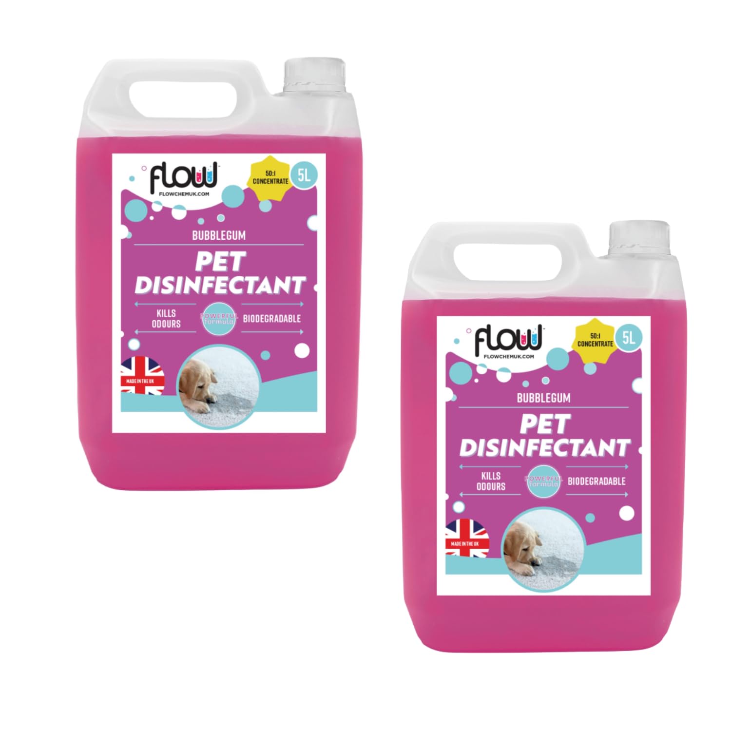 Dunnet Tools 10L Pet Stain And Odour Remover Disinfectant Floor Cleaner Safe For Pets Bubblegum Scented Pet Odour Eliminator Kennel Disinfectant And Deodoriser Floor Cleaner Liquid
