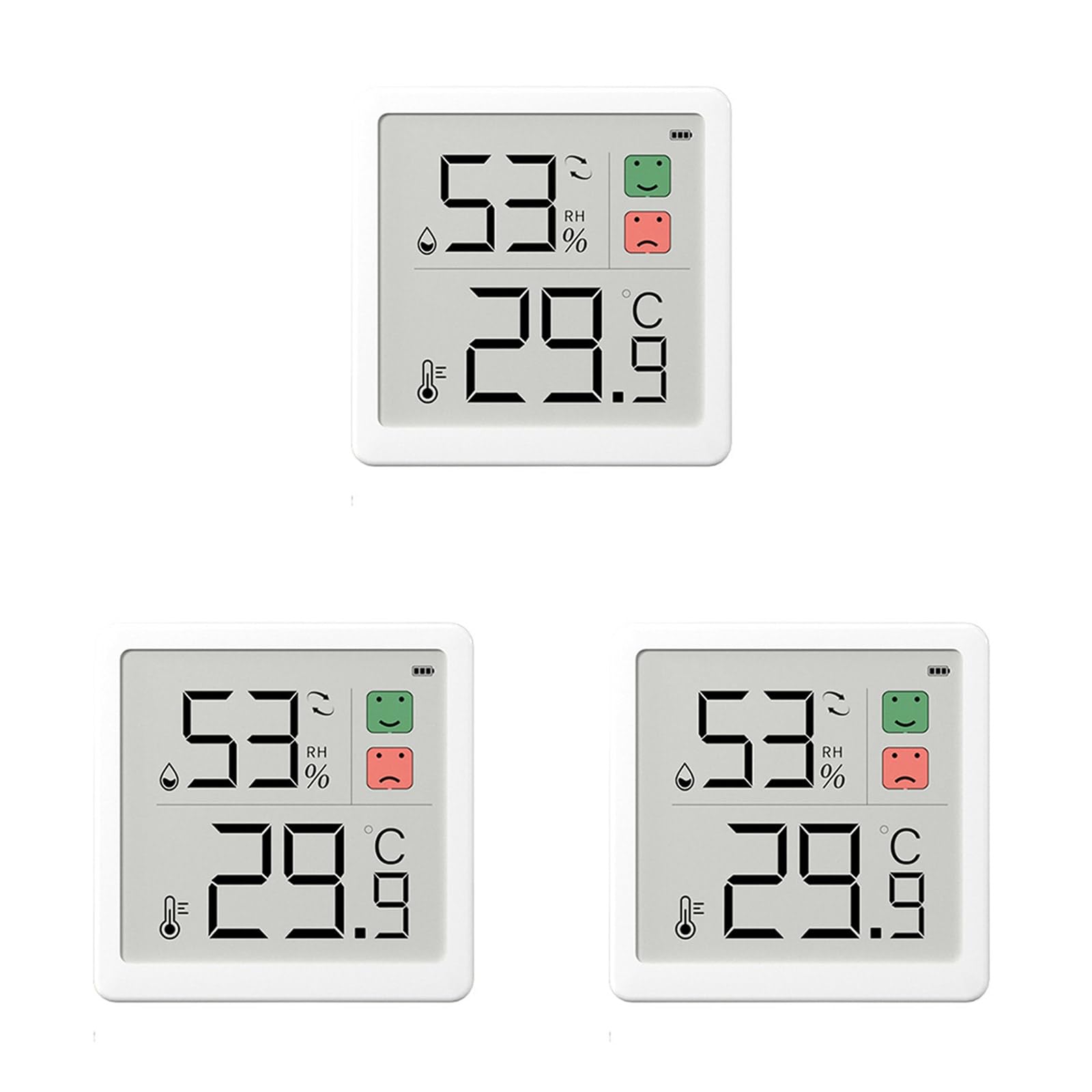 APGLSXY HighDigital Indoor Temperature Dampness Observe Highlighting ±1°F / °C Temperature Accuracy ±2% Dampness Accuracy and Moment Fast Data Reinvigorate for Warmth Control Digital