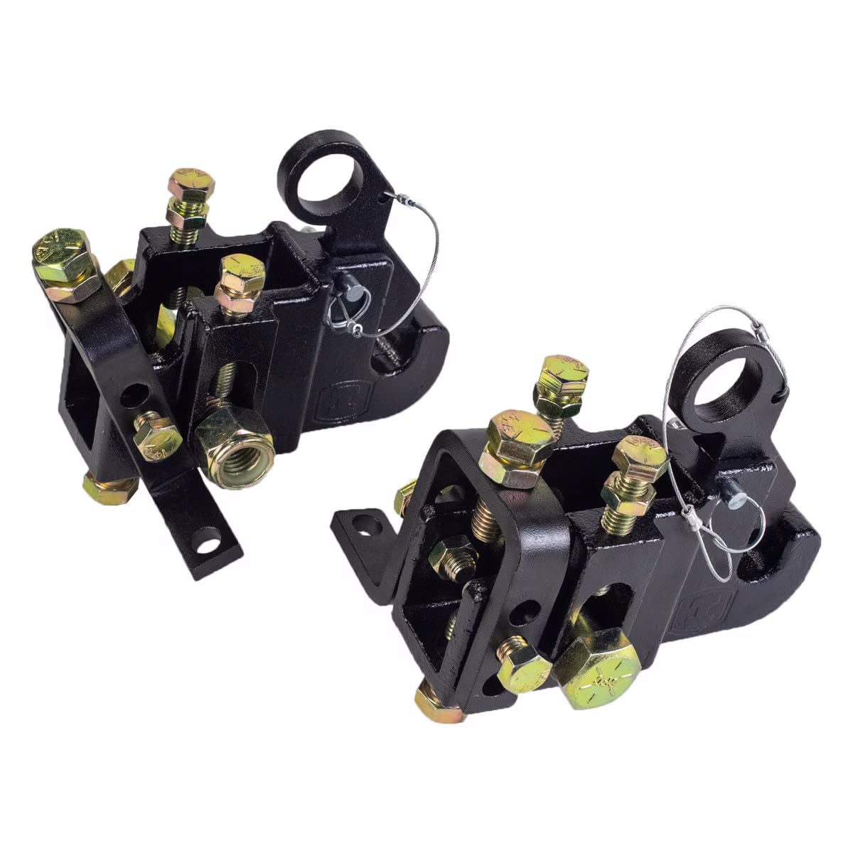 IMPACT IMPLEMENTS® CAT-1 Quick Hitch with Heavy Duty Detent Pins. Great for Attaching CAT-1 Implements Like Middle Busters, Disc Plows, Landscape Rakes and More.