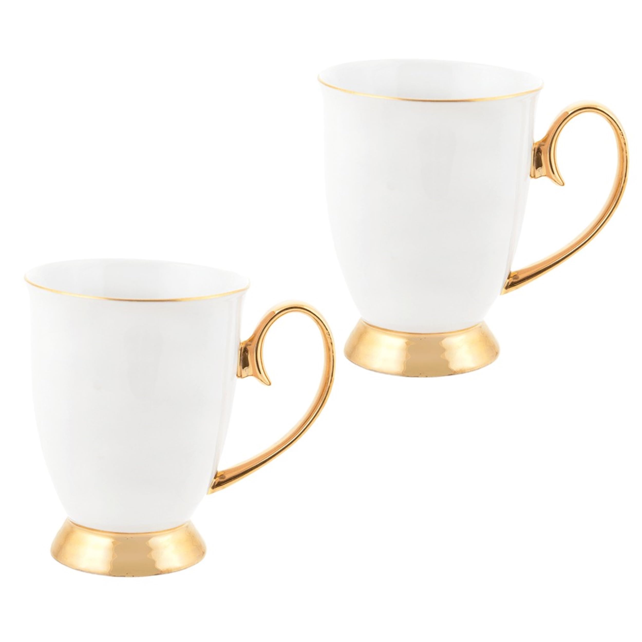 Cristina Re Mug Set 2-Pieces, 300 ml Capacity, Ivory