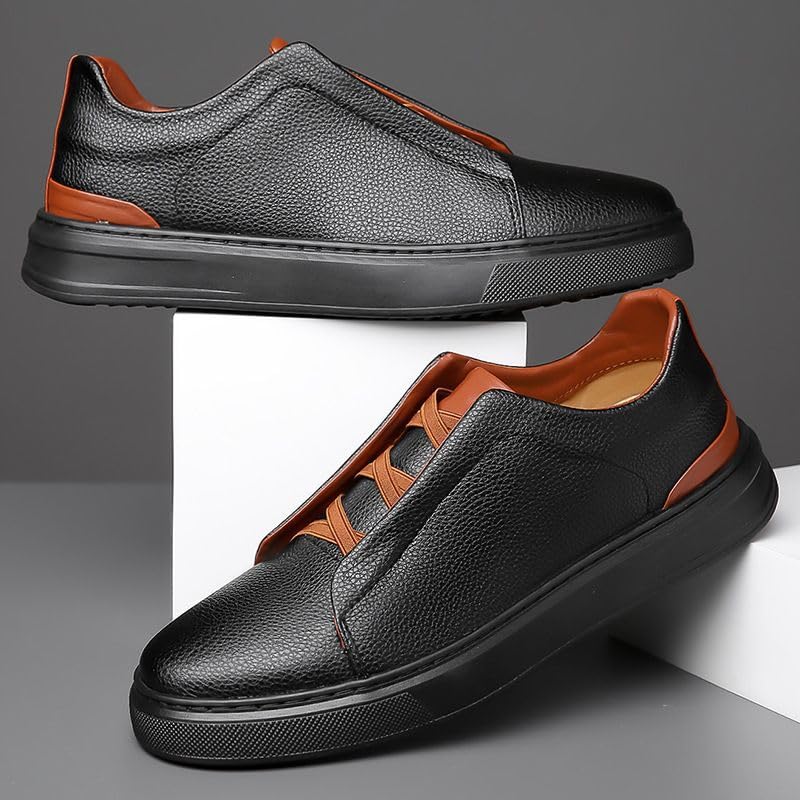 Heritage Leather Crossover Sneakers2
