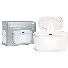 Munchkin Touch Free Baby Wipe Warmer with Nightlight &amp; Motion Sensor, White
