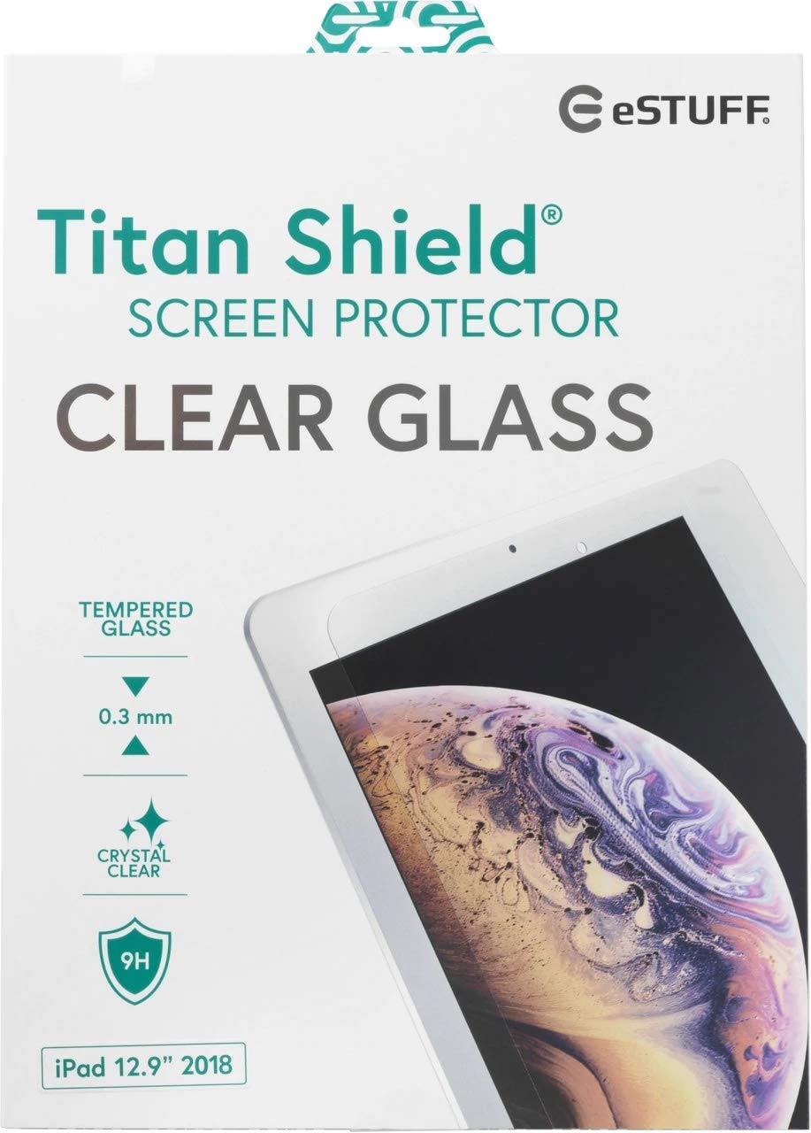 eSTUFF Apple iPad Pro 12.9" 2018 Clea 1 Piece(s) - Screen Protector (Screen Protector, Apple, iPad Pro 12.9" 2018, Scratch Resistant, Shatterproof, Transparent, 1 Piece(s))