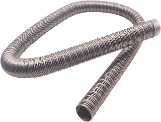 36061296 90394 Exhaust Pipe 24mm with Clamps Replace Webasto Eberspacher