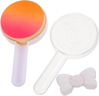 Lollipop Makeup Powder Puff Set, Soft Velvet ...
