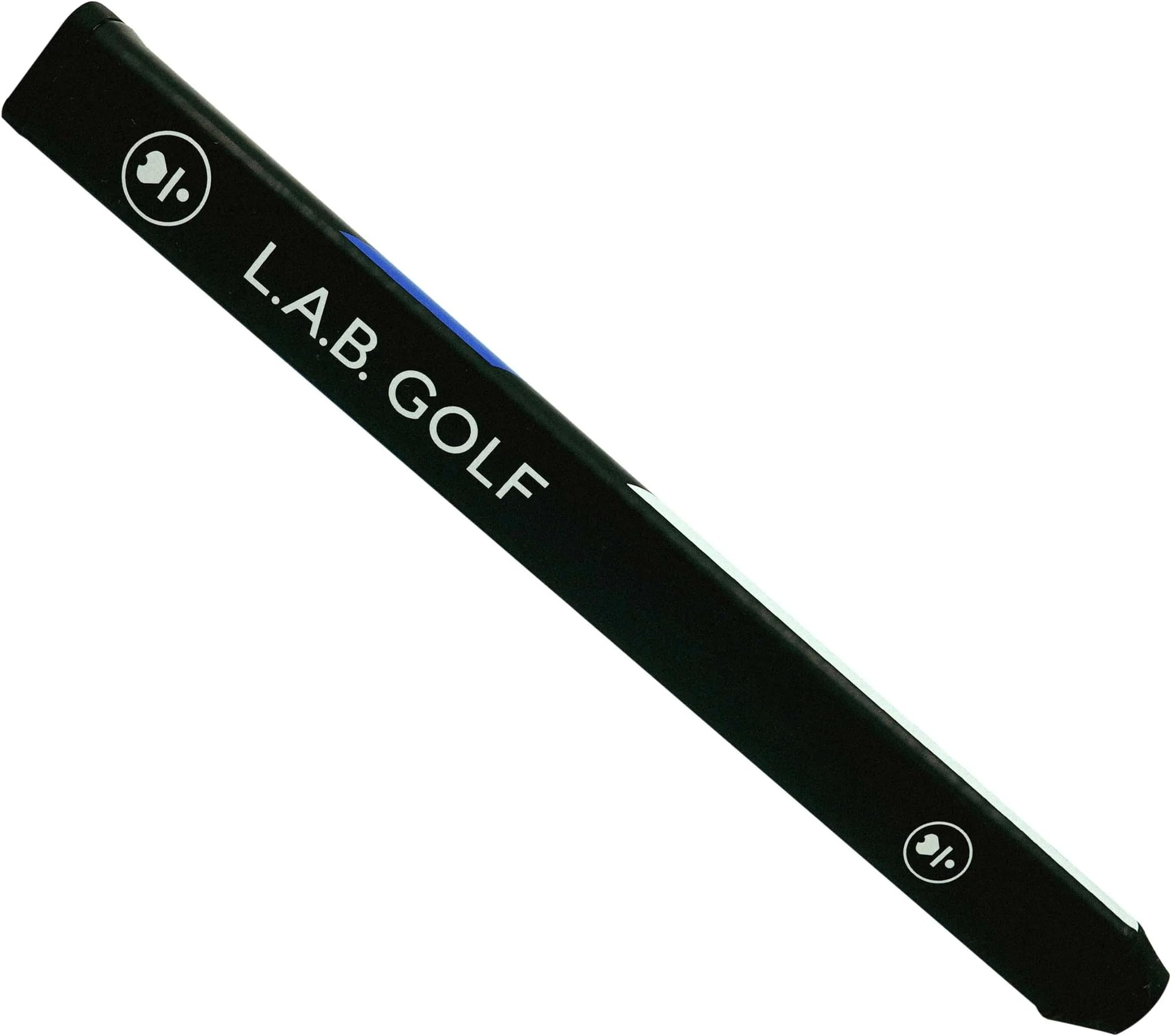 L.A.B. Golf Quad Tour X Non-Tapered Putter Grip - Black, 1.1 Inches, Polyurethane (PU), Contoured, Golf Grip