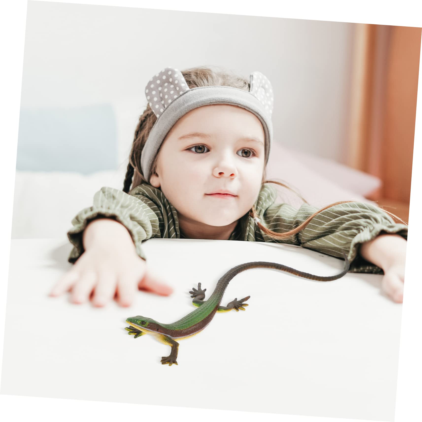 Realistische Eidechsen Figur 16,8cm - Detailliertes Reptilien Modell Für Deko & Spiel