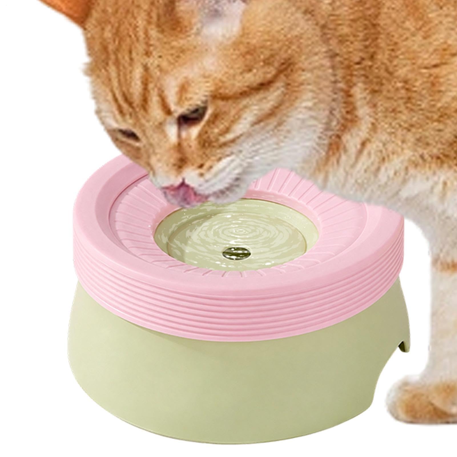 Gamelle d'eau flottante pour chien de 600 ml anti-déversement
