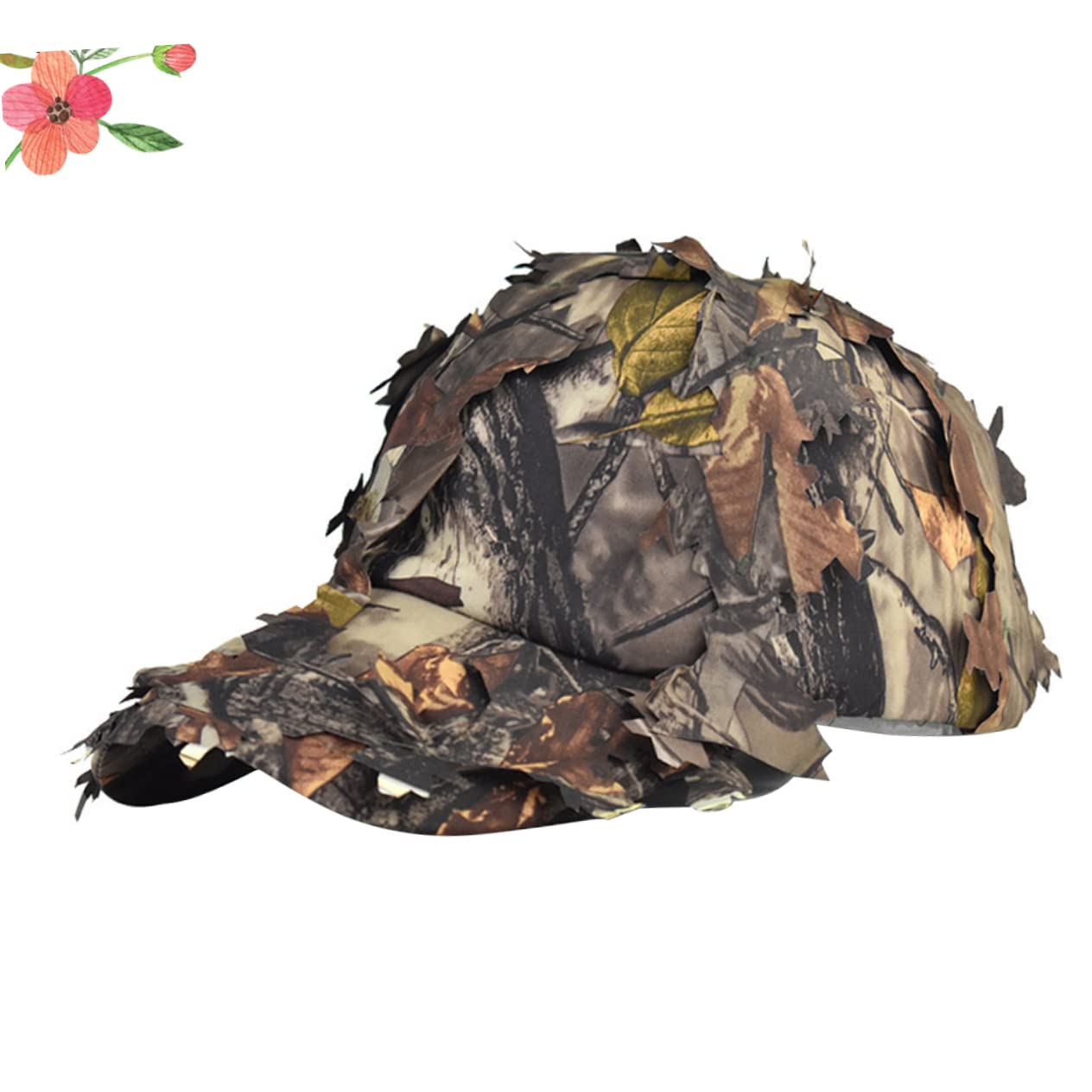 Gorra de béisbol de Camuflaje Sombrero con Solapa en el Cuello Gorra de Beisbol Sombrero para el Sol Tapa árbol Cubo de Golf Gorras Unisex Gorra de Camuflaje para Exteriores Yellow