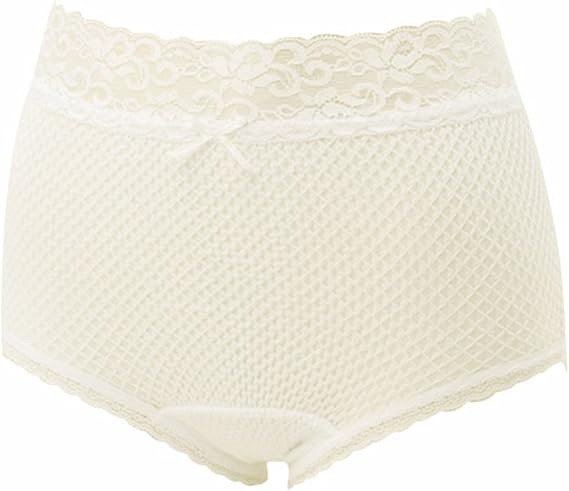 Amazon Co Jp エトワール841 鹿の子編み ウエストレースショーツ 10 白 Ll 292 610 服 ファッション小物