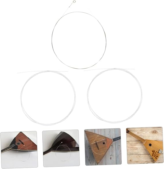 BESPORTBLE 6pcs Balalaika Nylon String Replacement for Acoustic Strings for Classical Instrument Musicians