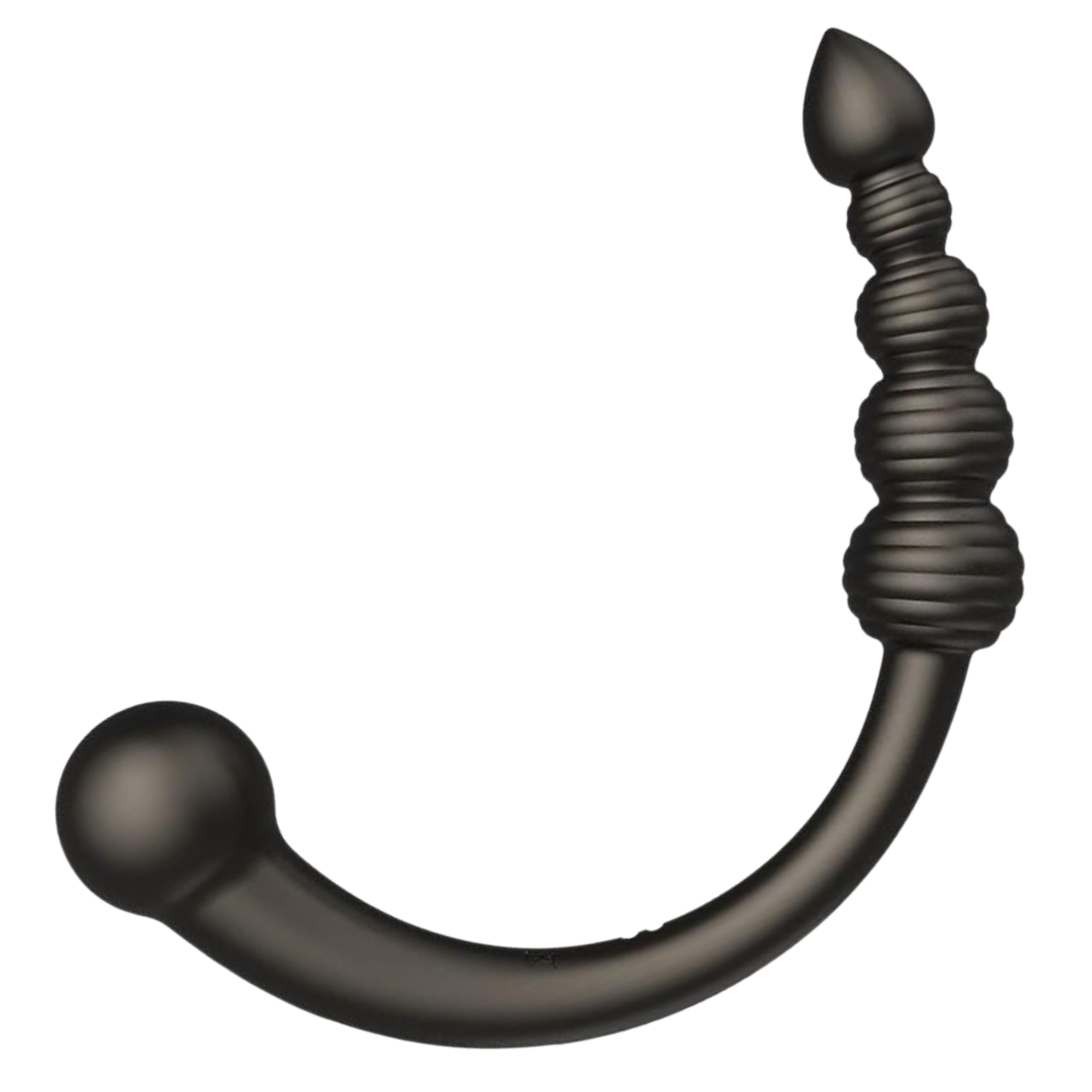Fops Vibratore Strap-on Doppio– Dildo Doppio 35 cm per Coppie e Solo, 10 Modalità di Vibrazione, Perle & Sfera Grande (Ø 4cm), Silicone Medico Premium, Ricaricabile USB, Impermeabile A145