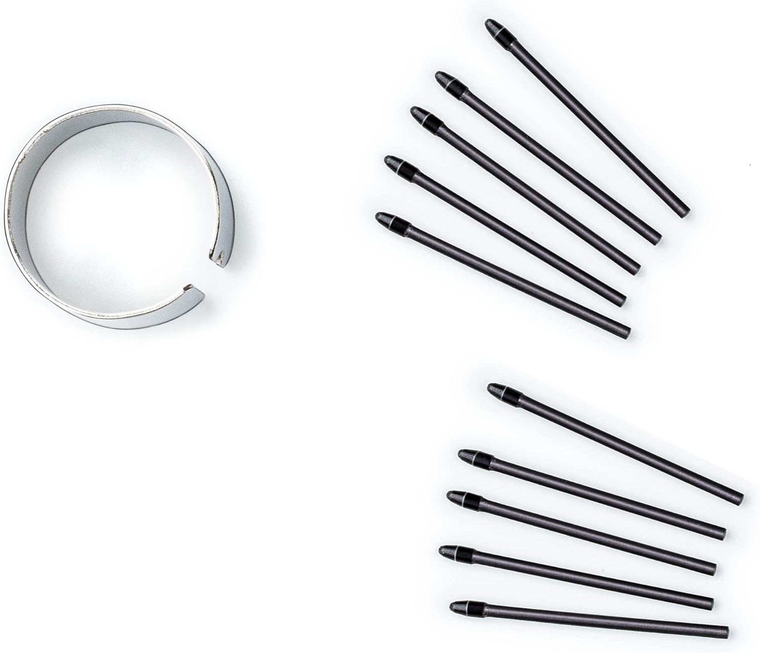 STAEDTLER Noris Digital Jumbo 180J 22 EMR Stylus Set, 1 Stylus with Digital Eraser, for Digital Writing, Drawing and Erasing on EMR Touch Screens + 5 Additional Replacement Tips, 180J 22-1X