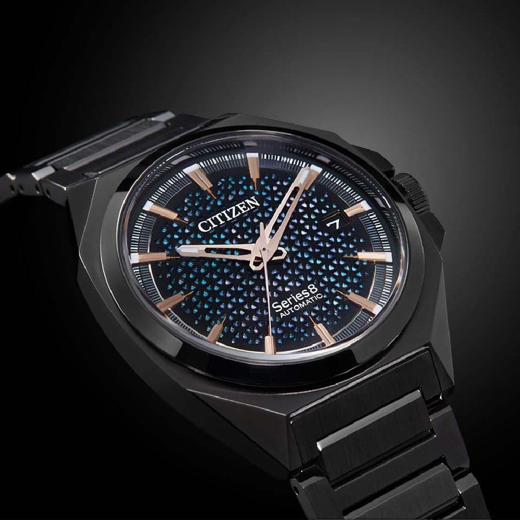 Citizen Automatic Watch NA1015-81Z, czarny, bransoletka