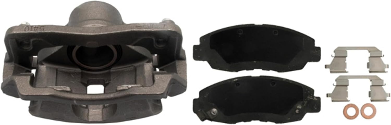 ACDelco Gold 18R1206 (18039079) Front Disc Brake Caliper Assembly with Organic Pads (Loaded Non-Coated)