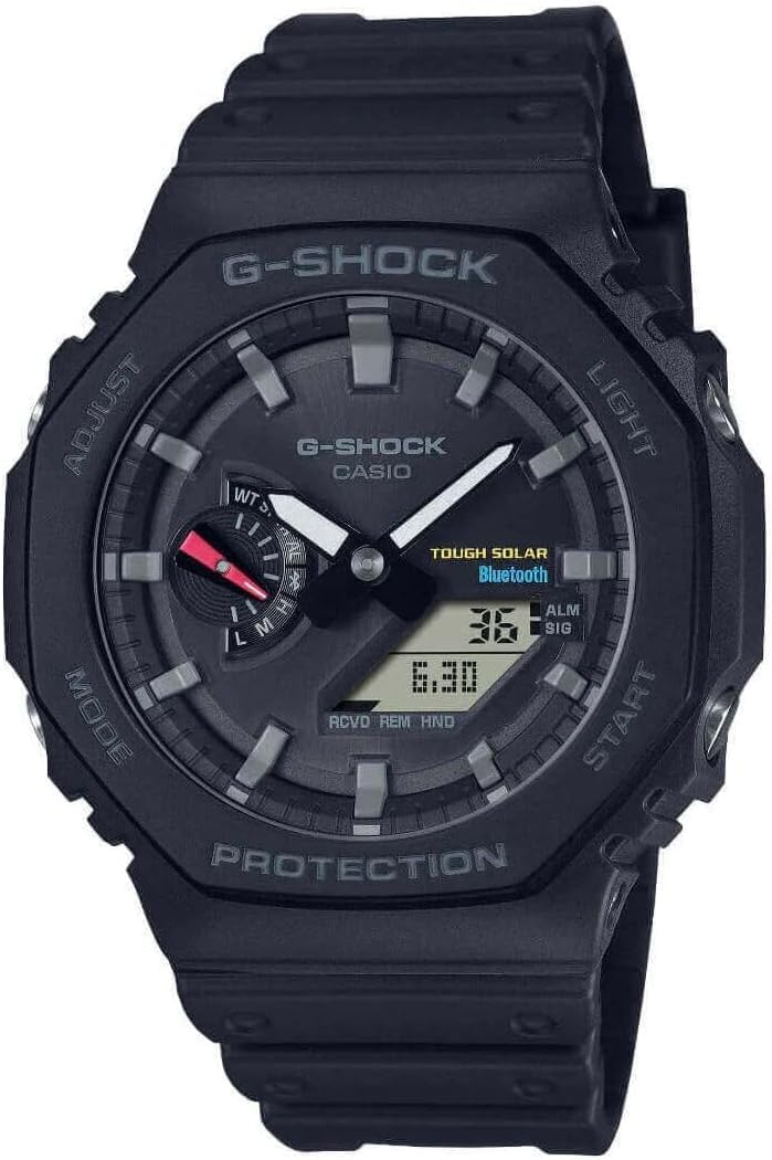 Casio G-Shock Mens Analogue-Digital Watch with Black Dial and Black Strap GA-B2100-1AER
