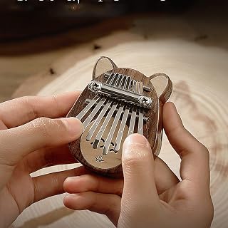 Wzhzj Kalimba Piano Thumb 8 clés, mini piano de doigts en forme de chat, cadeaux, pendentifs exquis (Color : B, Size : 8… - Les Beatles, Paul McCartney, John Lennon, RIngo Starr, George Harrison Wzhzj Kalimba Piano Thumb 8 clés, mini piano de doigts en forme de chat, cadeaux, pendentifs exquis (Color : B, Size : 8… – Image 3
