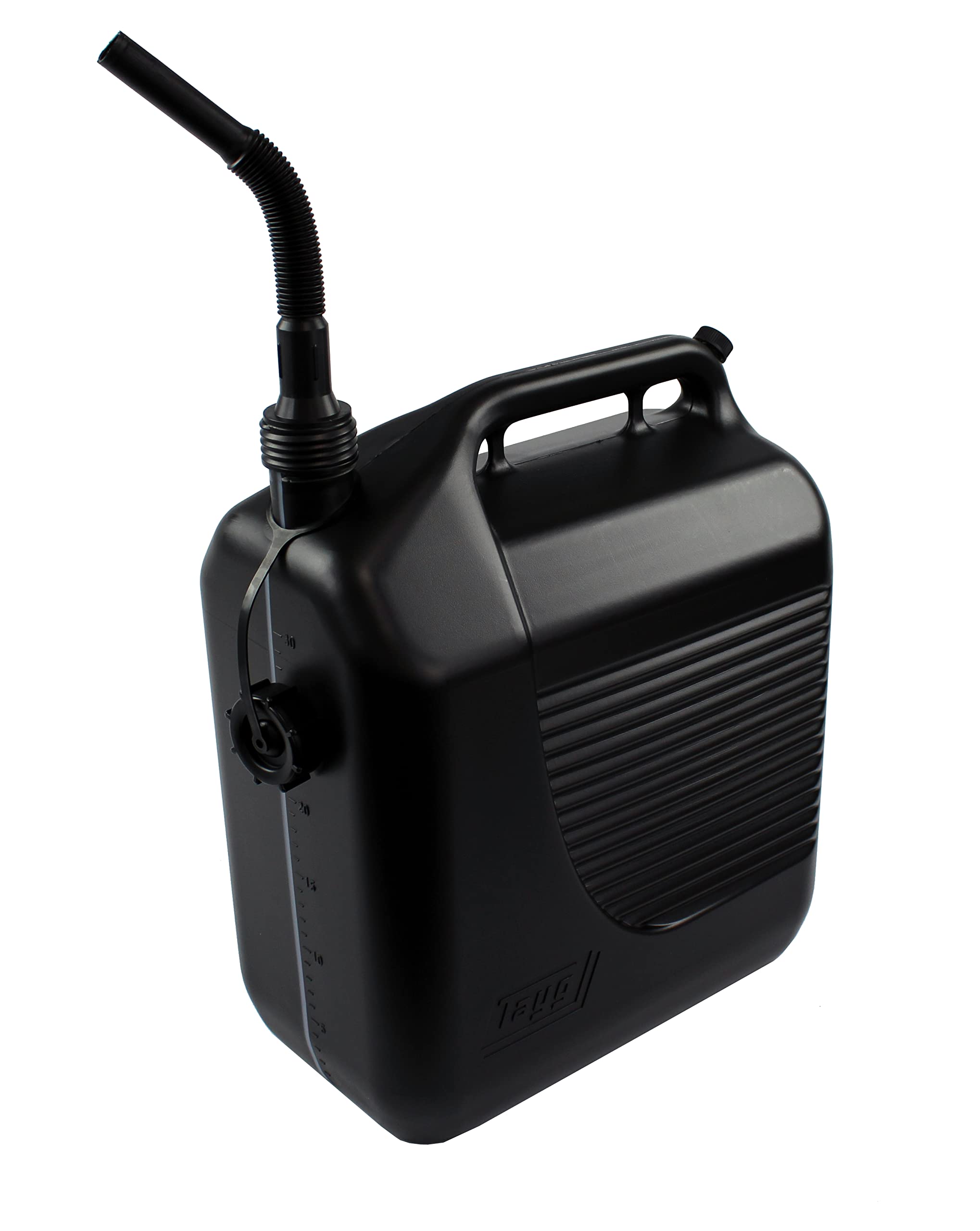 Tayg Bidon 30 litres homologué avec canule et bande de mesure, noir, 604072