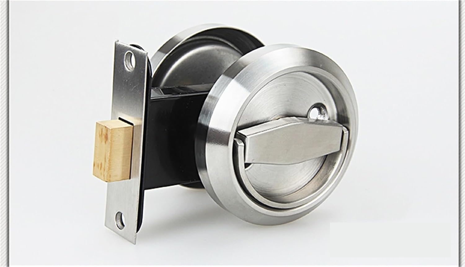 1Pcs Double Side-Green Bronze Stainless Steel Recessed Invisible Cup Handle Privacy Hidden Door Locks Cabinet Pulls