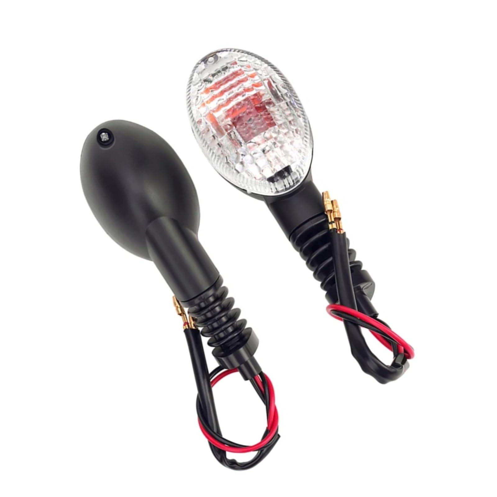 Intermitentes Motocicleta Para KLX230 KLX300SM KLX230R 2020-2022 Para KLX125 Para D-Tracker 2010-2013 Para KLX125L 2013-2016 1 Par De Luces Indicadoras De Señal De Giro De 12V Ámbar