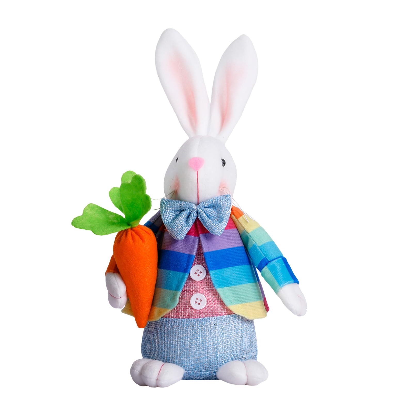 Tsophreniq Easter Delicate Doll for Enthusiasts Spring Party Decors Country Bunnies Statues Decorations Doll Decorations