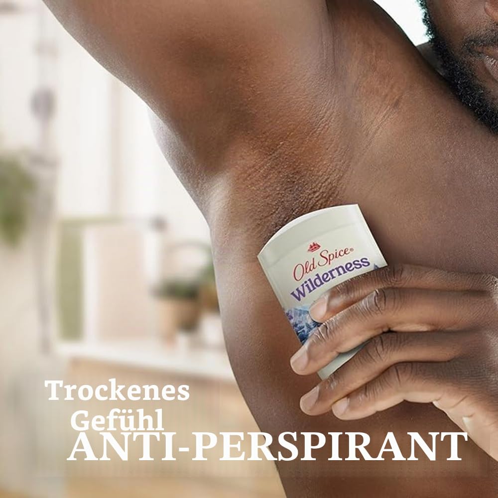 Wilderness For Men Anti-Perspirant & Deodorant, Lavender, 2.6 oz (Pack of 2)