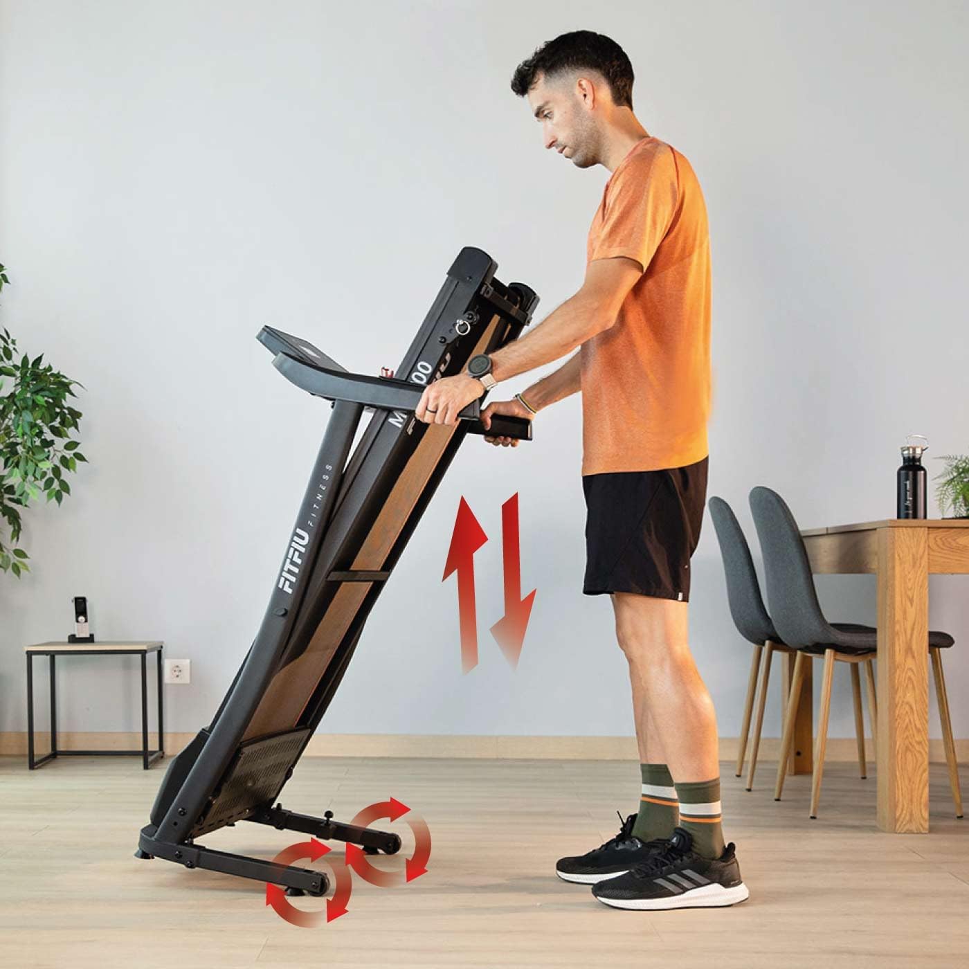 Fitfiu Fitness MC-100C Treadmill folding mechanism