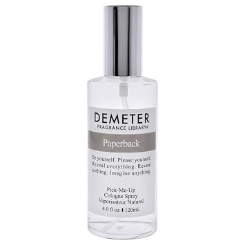 Demeter Paperback Cologne Spray for Unisex, 4 Ounce