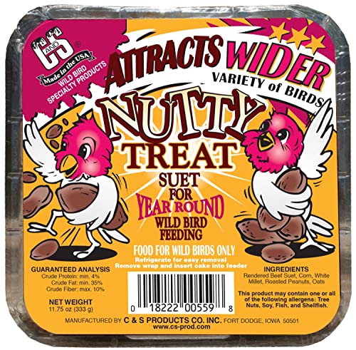 C&S Nutty Treat 11.75 Ounces, 12 Pack