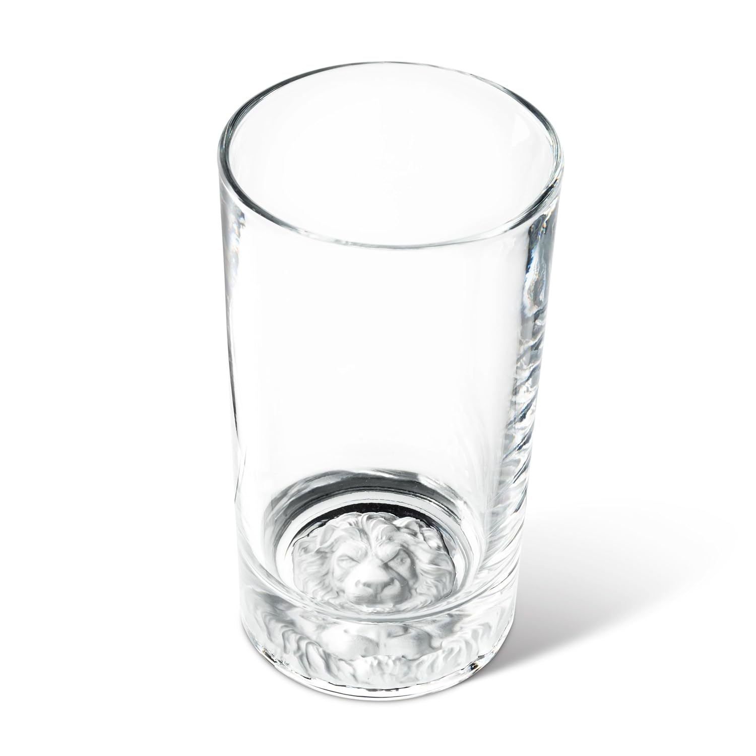 Abbott Collection Lion Base Glass Hiball - Clear 5 5 H 14oz