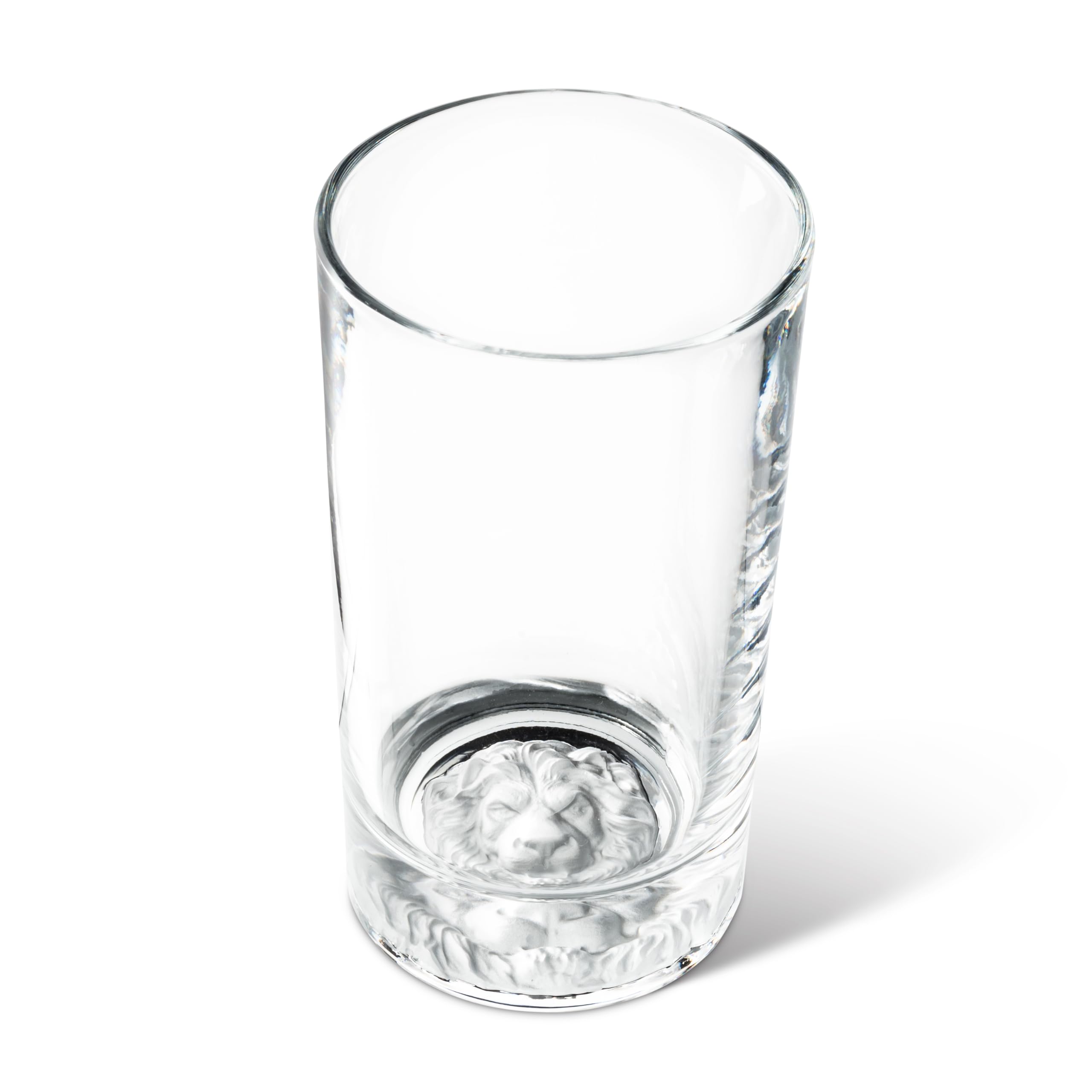 Abbott Collection Lion Base Glass Hiball - Clear 5 5 H 14oz