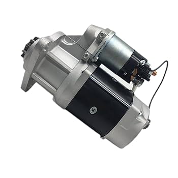 3120 うも2点 Amazon.com: Haiyazhma Starter Motor 24V 39MT 2871256 3103305