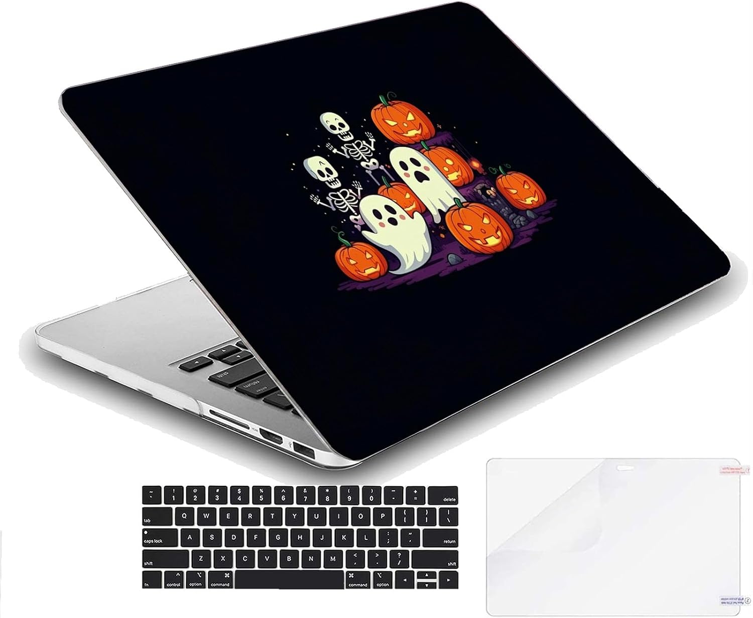 Compatible with MacBook Neo 13-inch, Hard Shell Case with Keyboard Cover and Screen Protector (A3404 A18 Pro chip, 2026 Release) - Ghost MC21583