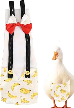 Duck Diaper For Pet Duck,Duck Diaper,Pet Diaper | Adjustable Duck Diaper,Washable Chicken Diaper,Reusable Diaper For Poultry,Chicken,Duck Supplies