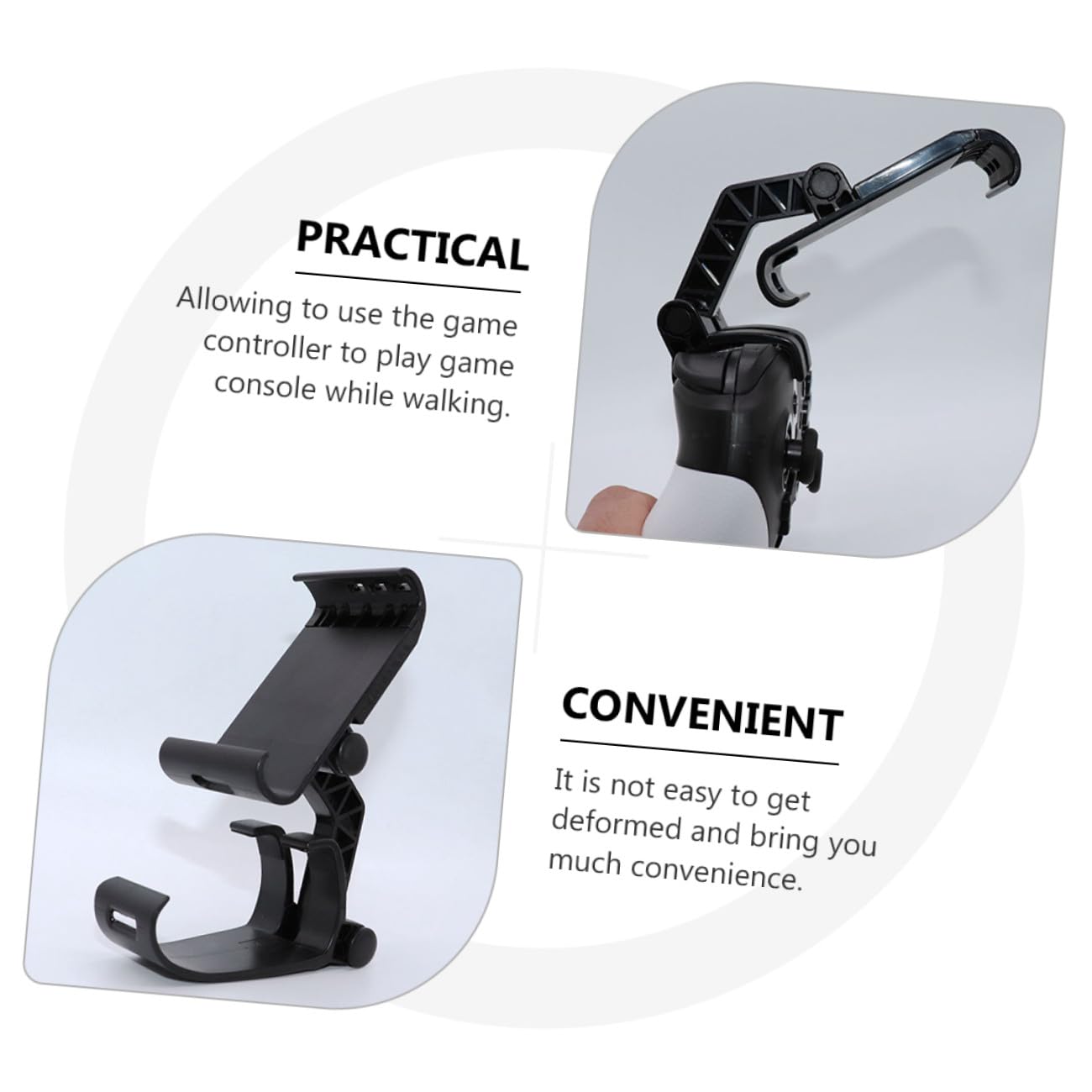 jojofuny 4piezas Soporte Para Controlador Soporte De Pantalla Compatible Consola Base Estable y Práctica Para Dock