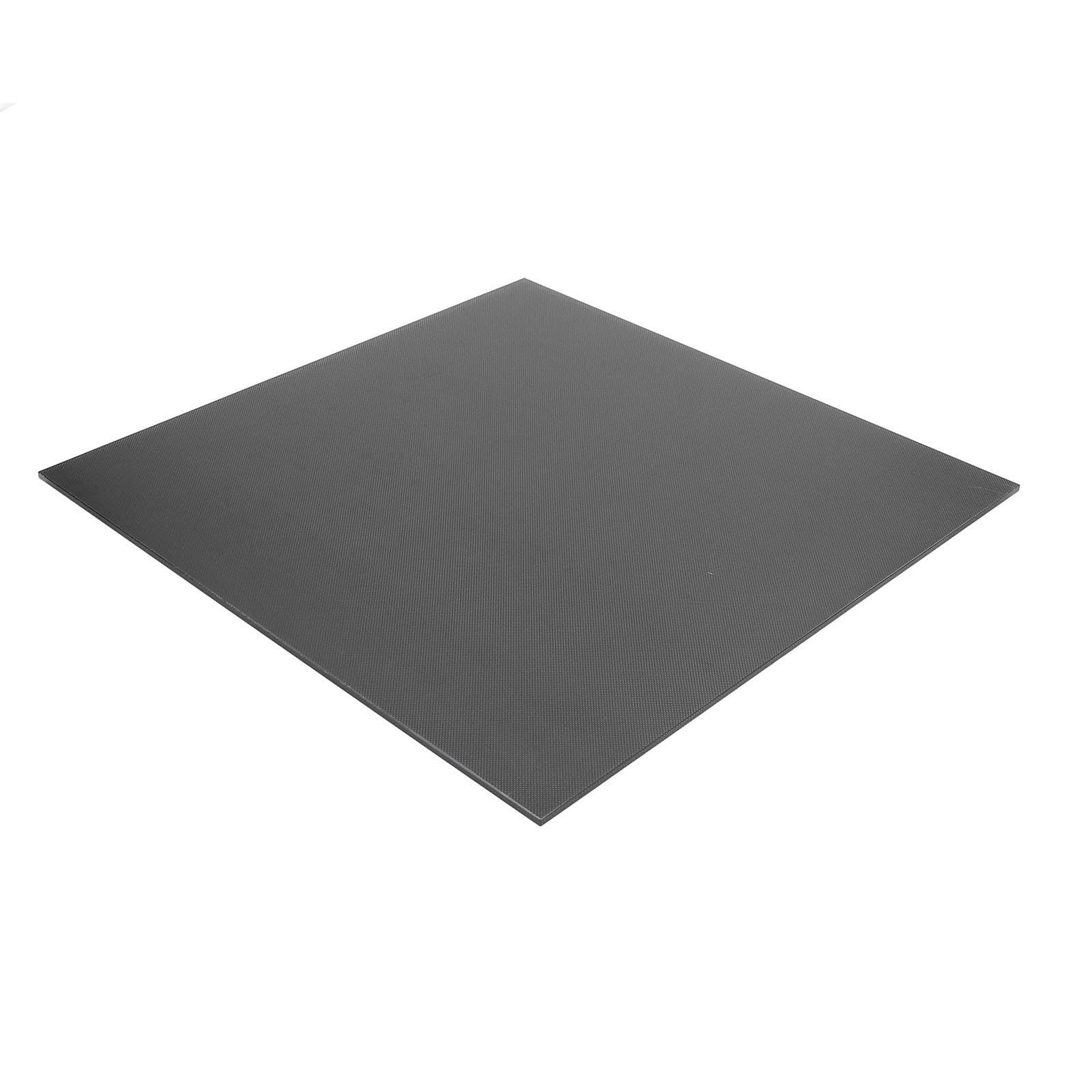 Cama de Vidrio para Impresora 3D, 14,8x14,6 Pulgadas, Placa de Construcción Ender 5 Plus, Plataforma Cama Calentada con Revestimiento Micro Poroso para Impresora Ender 5 Plus 3D