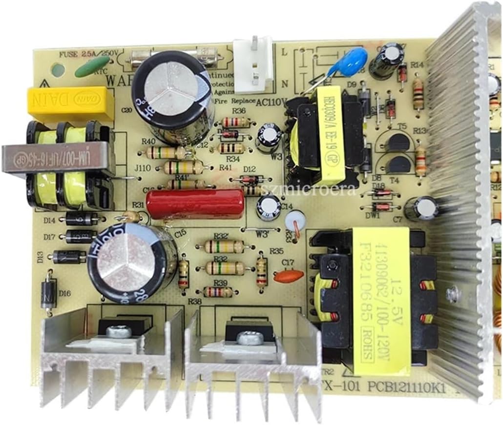 Wine Cooler Control Board FX-101 PCB121110K1 12.5V 110V Wine Cooler Cabinet Controller Power Circuit Board Thermoelectric Cooler