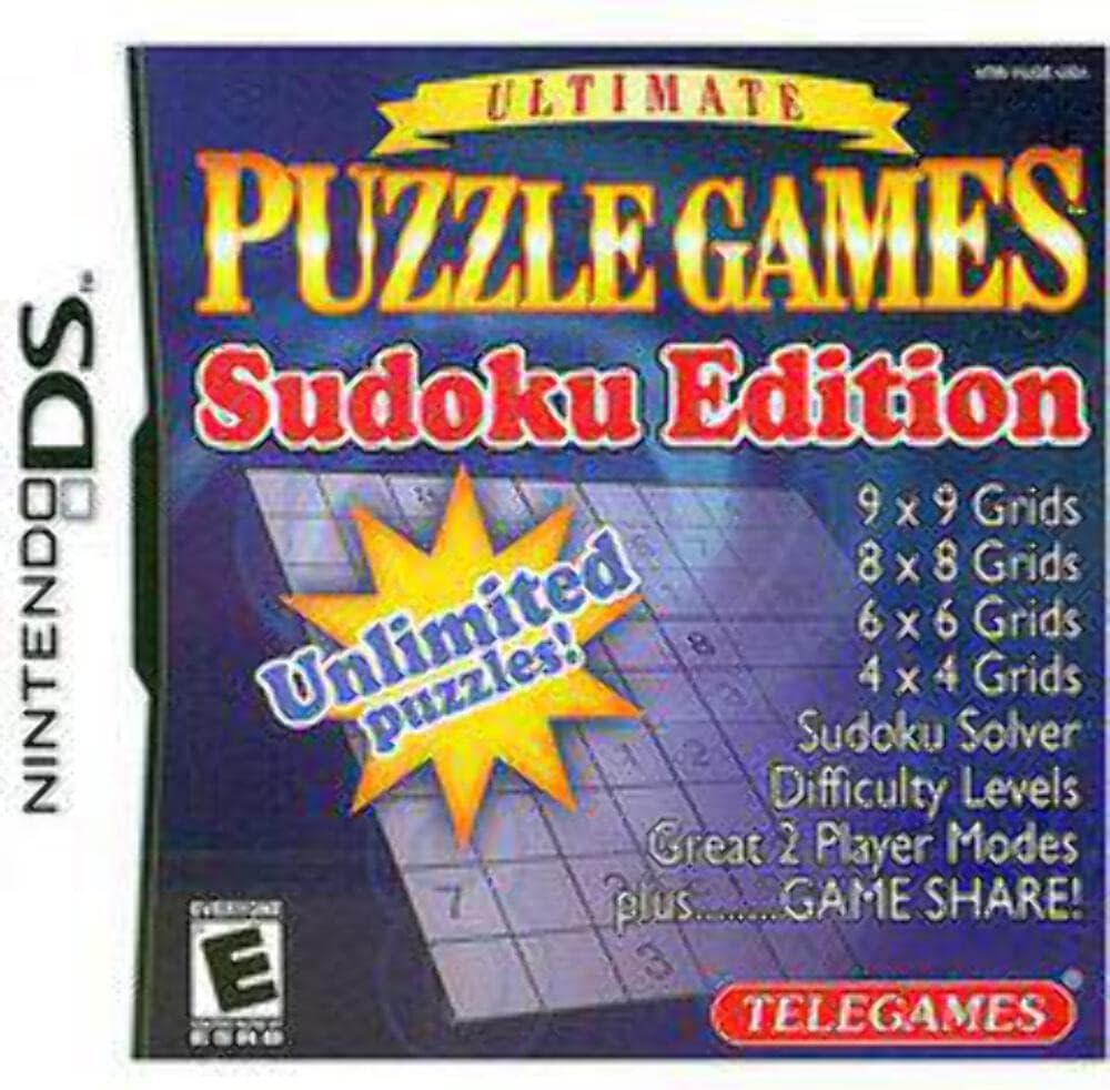 Puzzle Games Sudoku Edition - Nintendo DS