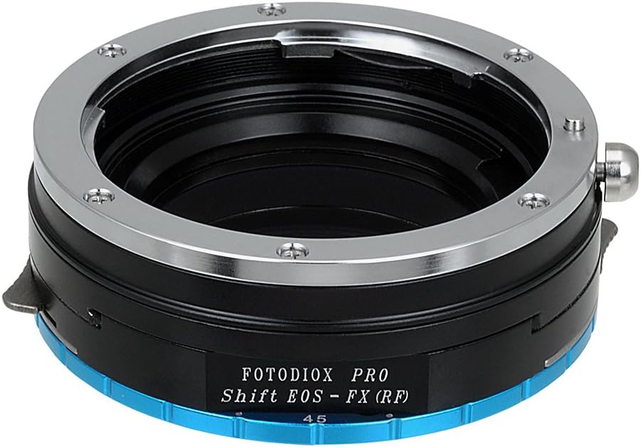 FotodioxPro Lens Mount Shift Adapter Canon EOS (EF, EF-S) Mount Lenses to Fujifilm X-Series Mirrorless Camera Adapter - fits X-Mount Camera Bodies such as X-Pro1, X-E1, X-M1, X-A1, X-E2, X-T1