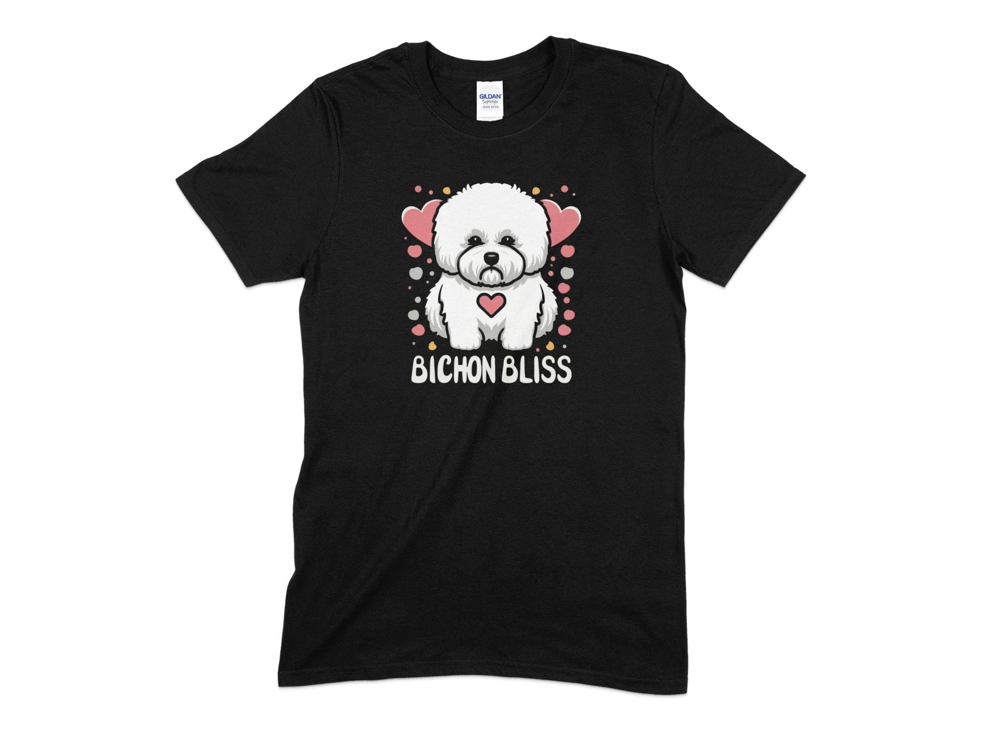 Seek Buy Love Cute Bichon Frise T-Shirt, Adorable Dog Lover Tee, Unisex Bichon Bliss Graphic Shirt, Pet Owner Gift