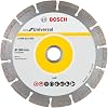 Bosch Professional Accessories Eco for Universal Segmented Diamond Cutting Disc 180 22.23 mm - For wide palm grinding machines with lock nuts