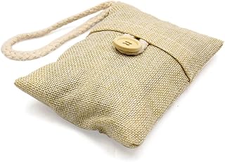 Qtqgoitem Beige Coated Charcoal Deodorant Bag Activated Air Freshener for Car Home (Model: 6bf 7f8 12d CAE 1d2)