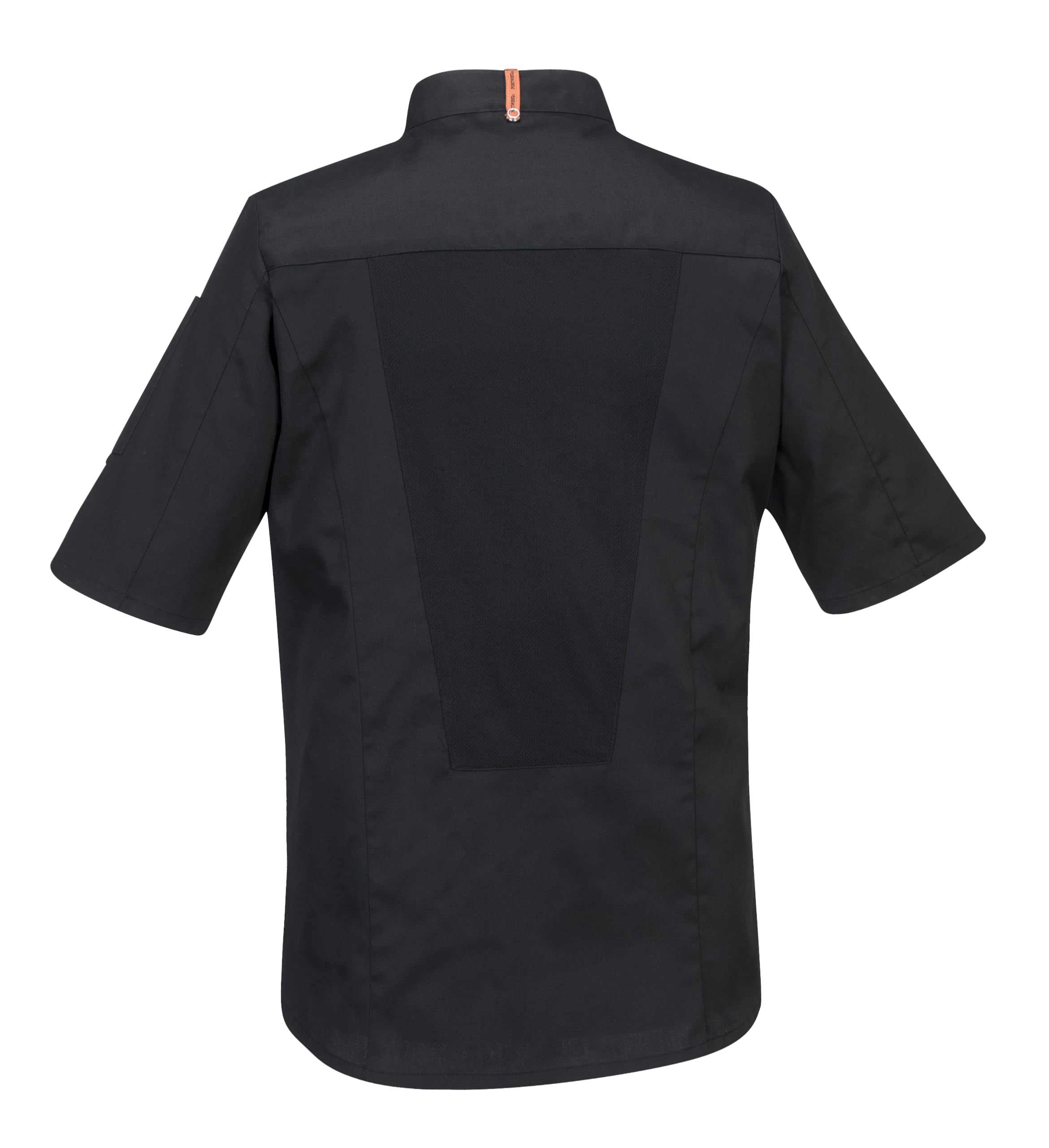 Portwest C738 MeshAir Pro S/S Szefa Kuchni Bluza, Regularny, Rozmiar 2XL, Czarny