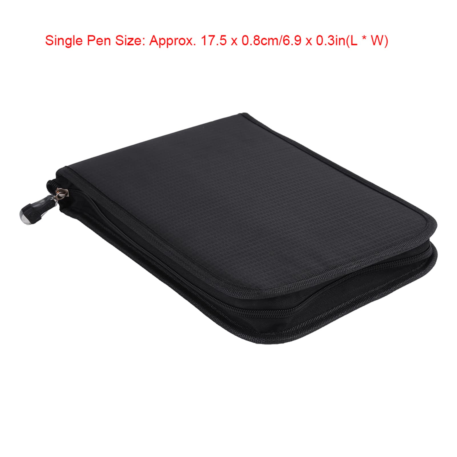 Cocoarm Astuccio per Matite, Borsa Portamatite in Tela con 72 120 Scomparti, Organizer a Grande capacità con Supporti Elastici Individuali, Portaoggetti Pieghevole con (Borsa pieghevole da 120 pezzi