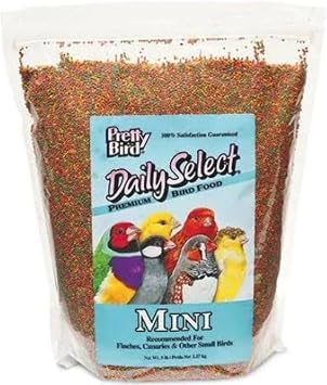 Pretty Bird International Bpb78115 5-Pound Daily Select Premium Bird Food, Mini